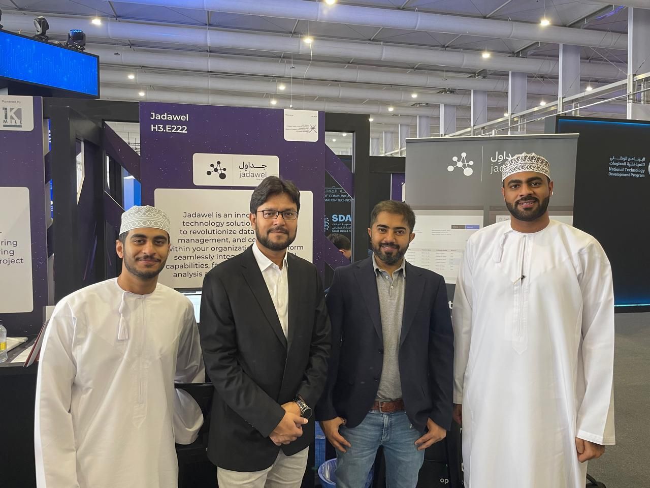 Meeting exhibitors at LEAP 2025, Riyadh