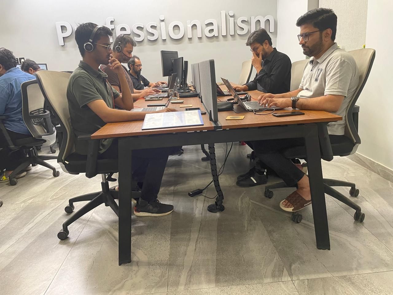 Month-end, heads down